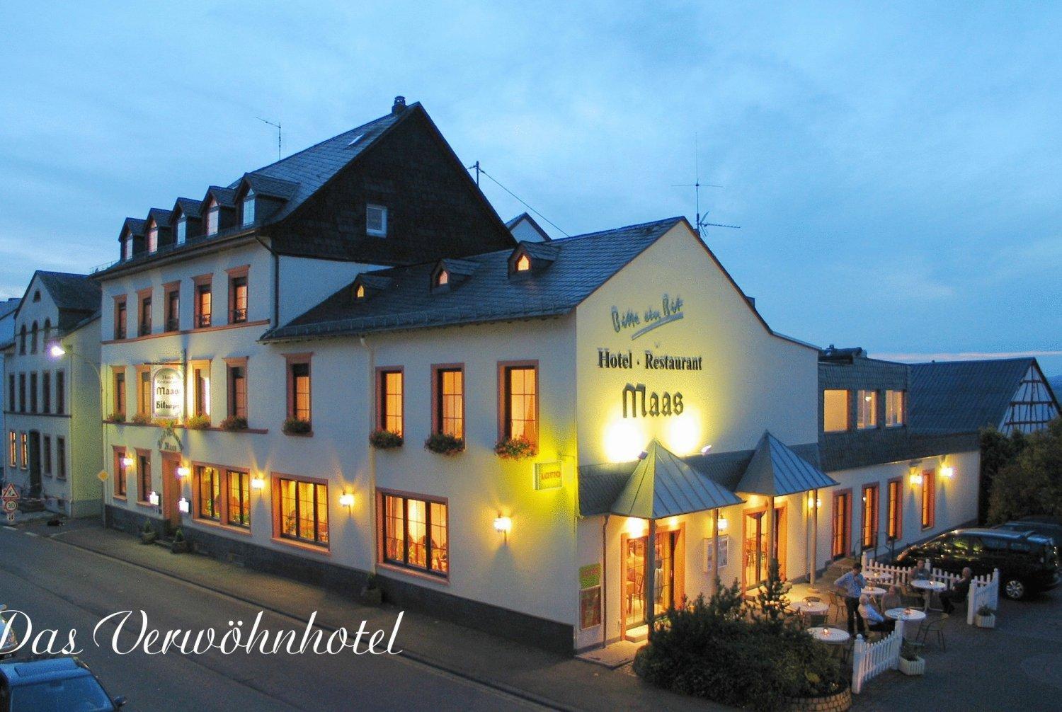 Hotel-Restaurant Maas Lutzerath Exterior foto